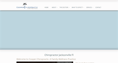 Desktop Screenshot of cooperchirojax.com